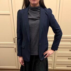 Banana Republic Classic Navy Blazer